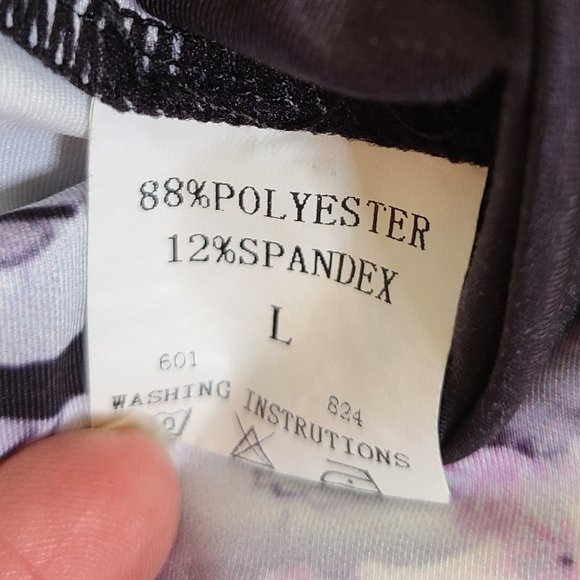 One Piece Skeleton (Bones/Butterflies & Flowers) Jumpsuit/Costume - Picture 5 of 5